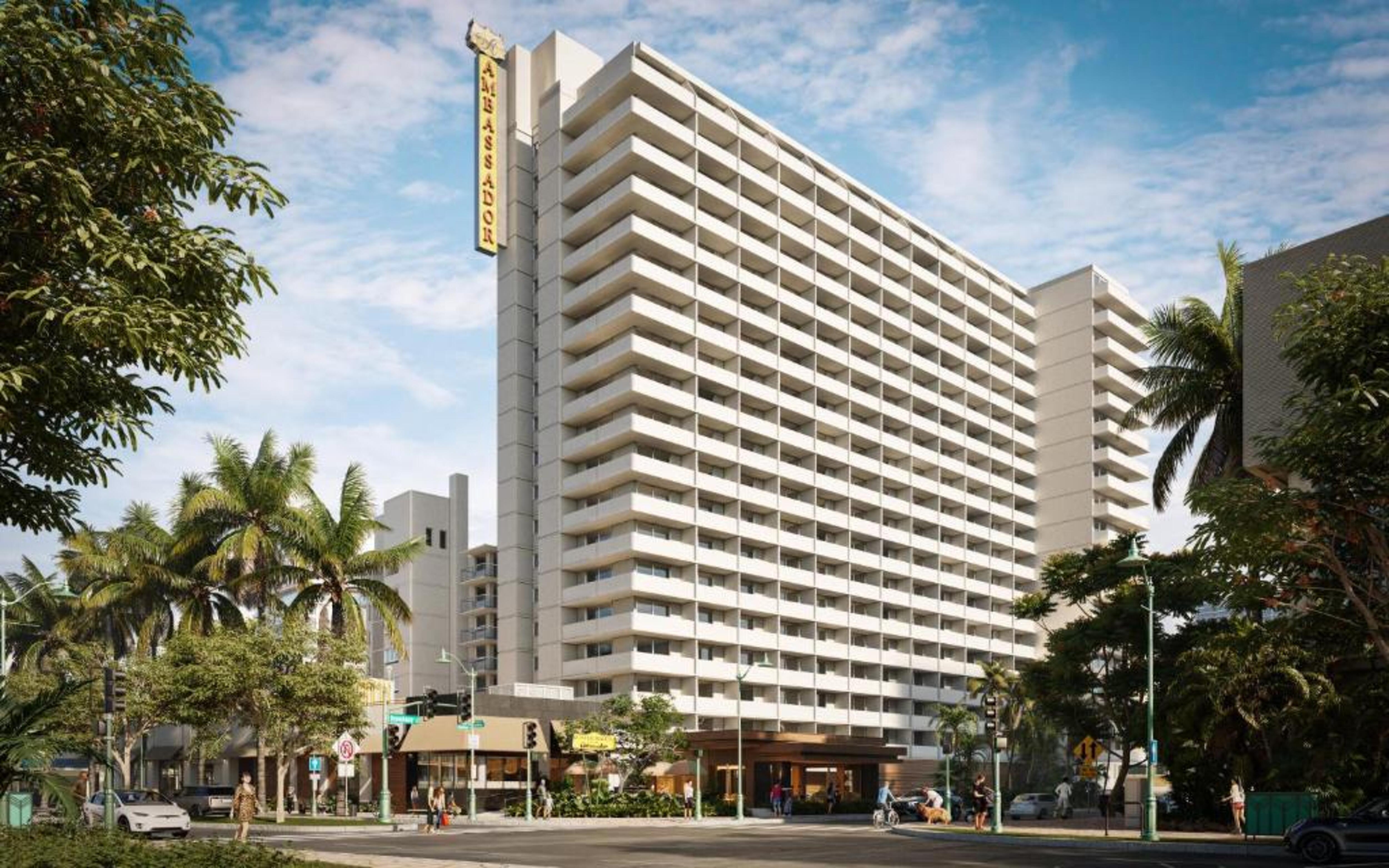 Romer Waikiki At The Ambassador Honolulu Exterior foto